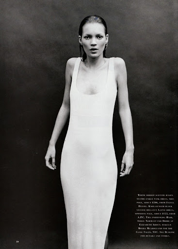 Harper's BAZAAR 1993年7月号 Kate Moss in Fashion we Trust: Kate